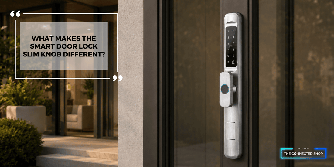 A New Twist on Smart Access: Meet the Smart Door Lock Slim Knob