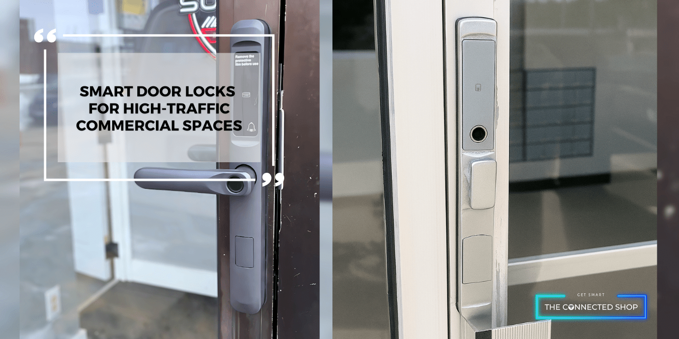 Smart Door Locks for Businesses: The Best Options for High-Traffic Com