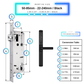 Swing Door Smart Lock - 50-85mm (22x240mm) - Black - Without Gateway
