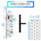 Swing Door Smart Lock - 60-85mm (22x240mm) - Black - Without Gateway
