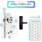 Smart Door Lock - 50-50mm (22x240mm) - Black -