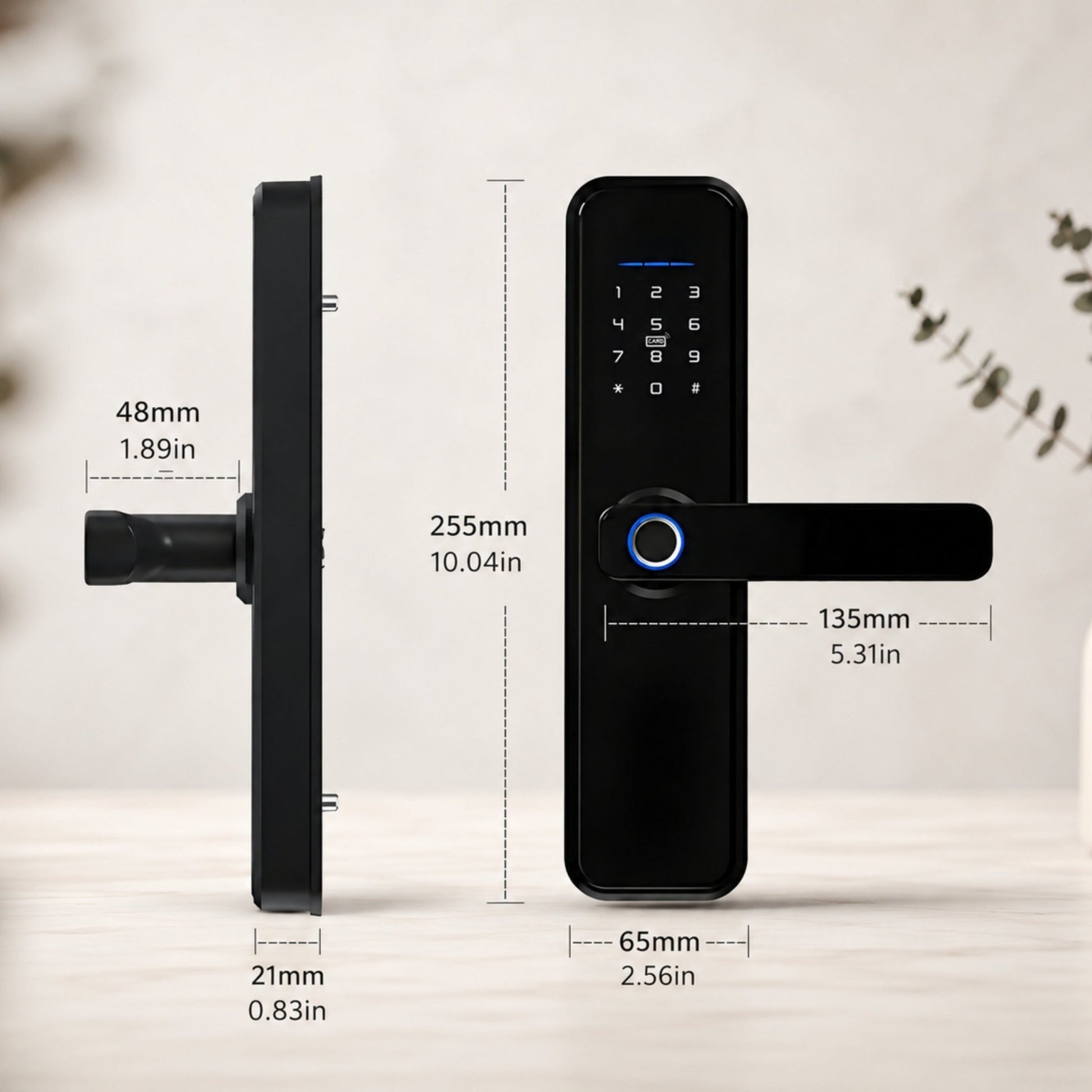 SmartDoorLock meausurements