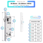 Serrure Intelligente pour Porte Slim
