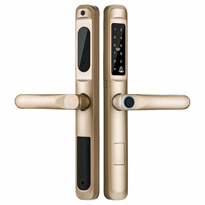 Smart Door Lock Slim - No mortise - Gold -