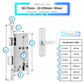 Smart Door Lock XL - 55-72mm (22x235mm) - Silver
