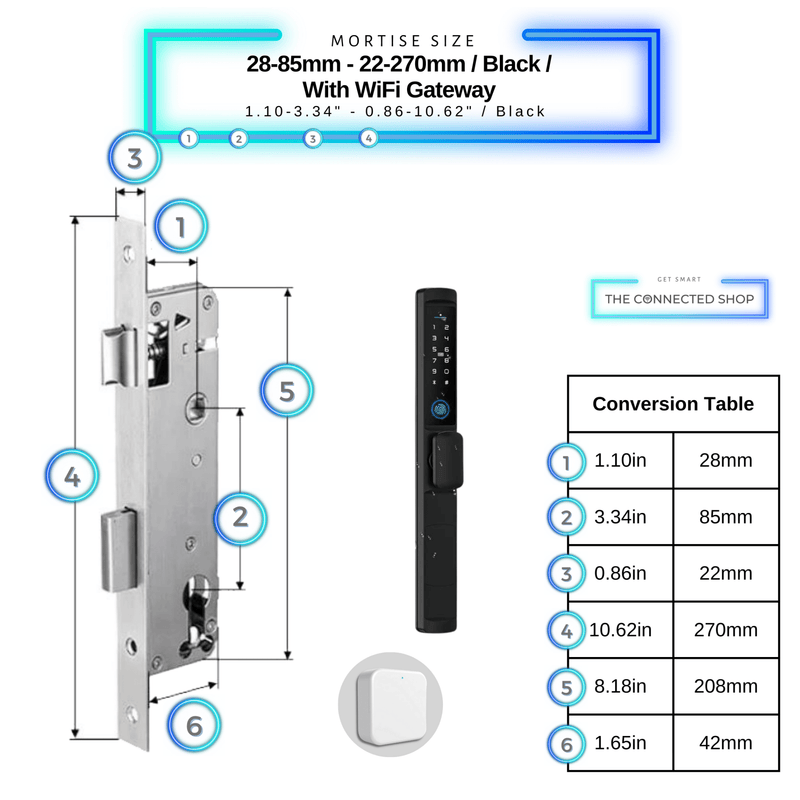 Swing Door Smart Lock Knob